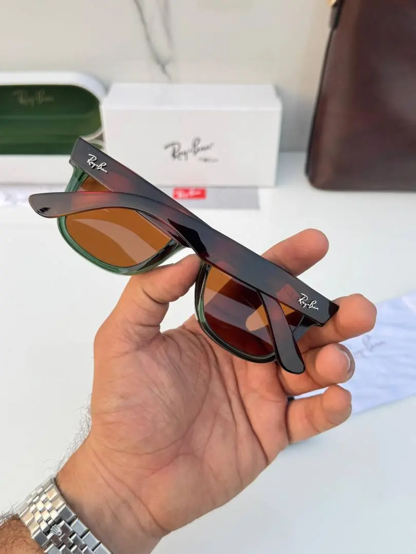 Ray-Ban 0502 olive tiger brown - Image 4