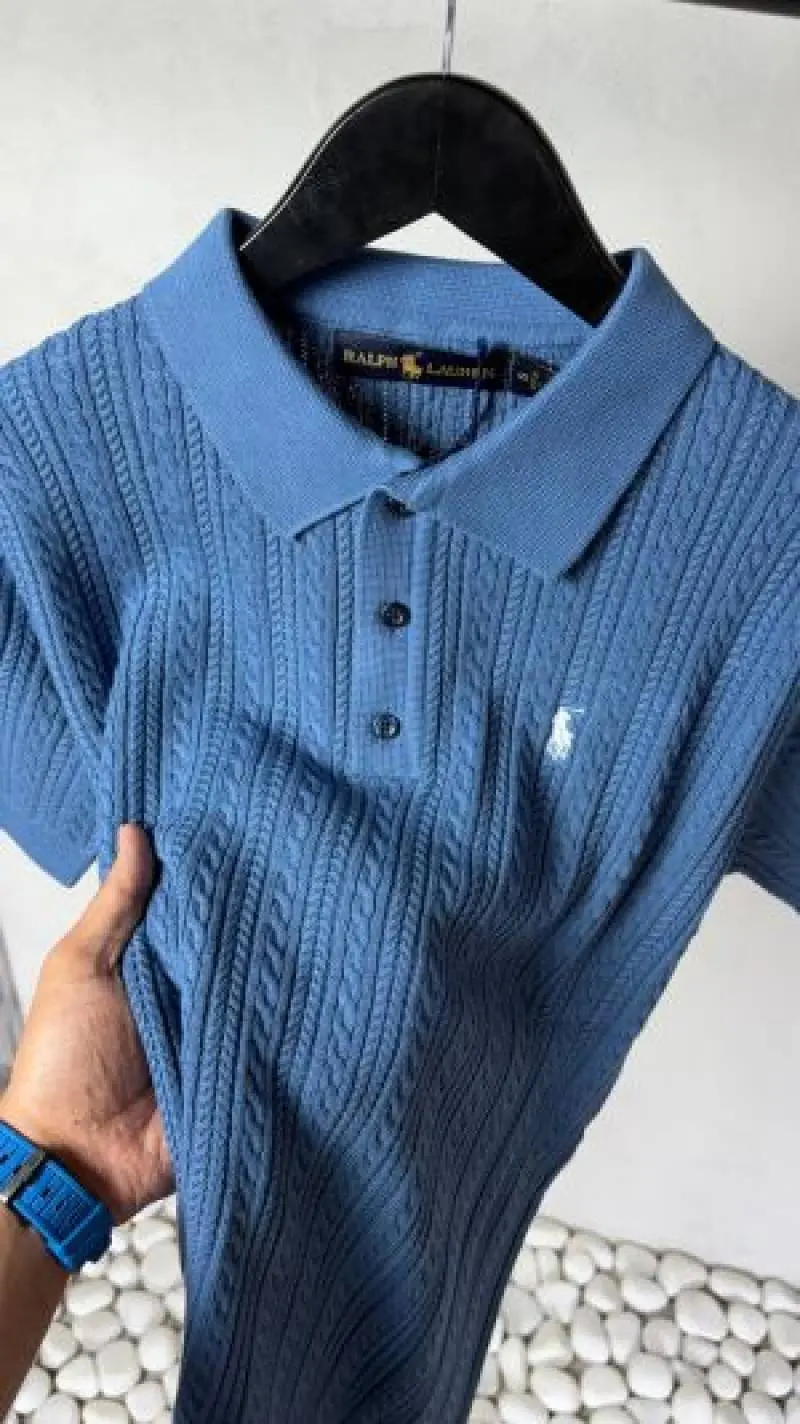 Ralph Lauren Premium Knit Polo T-Shirt 2022 - Image 3