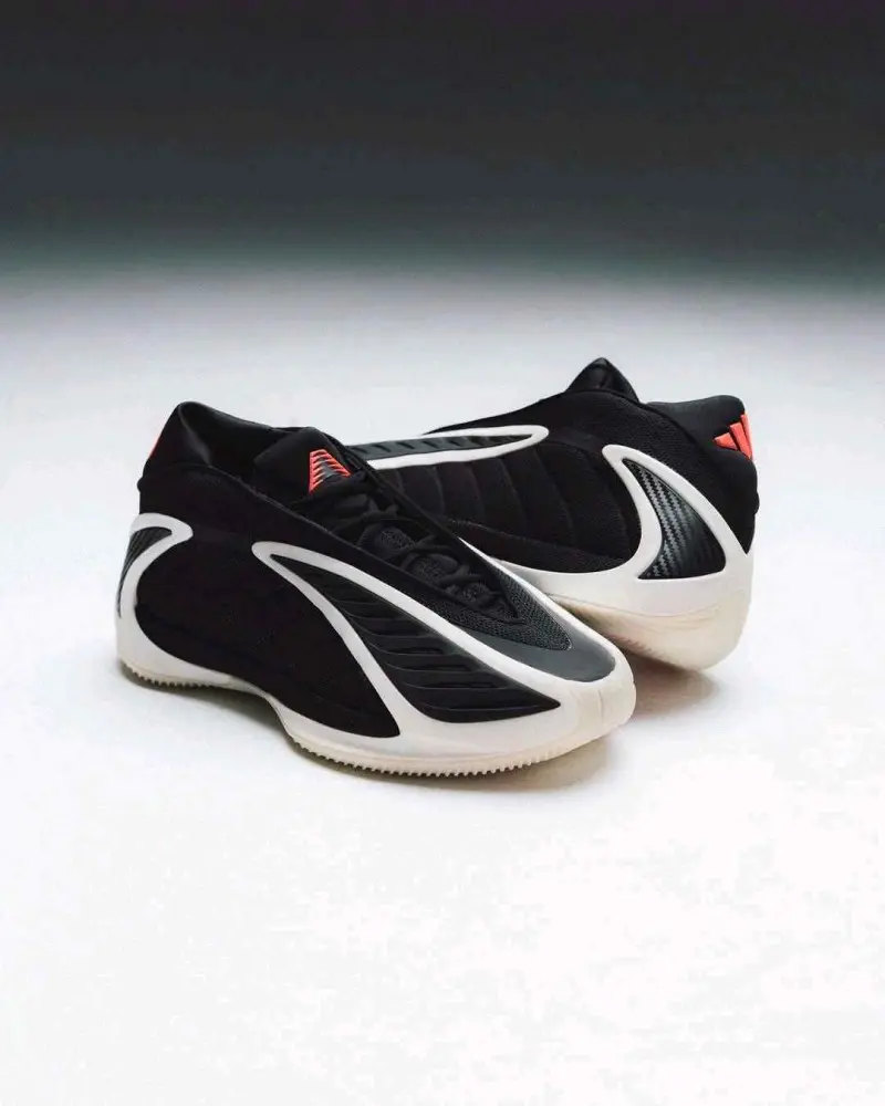 Adidas Anthony Edwards 2 Core Black Zero Metallic Red 5085 - Image 2