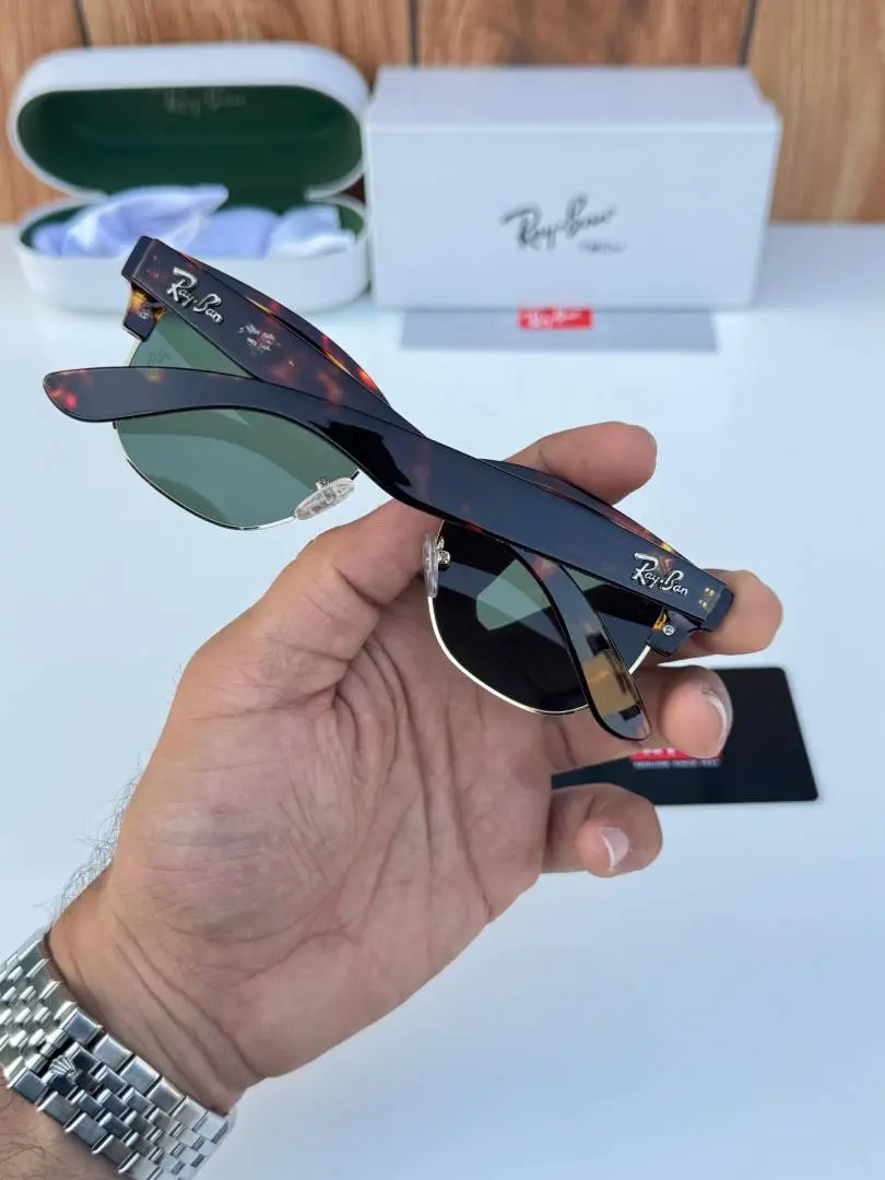Ray-Ban 0504 tiger green gold - Image 4
