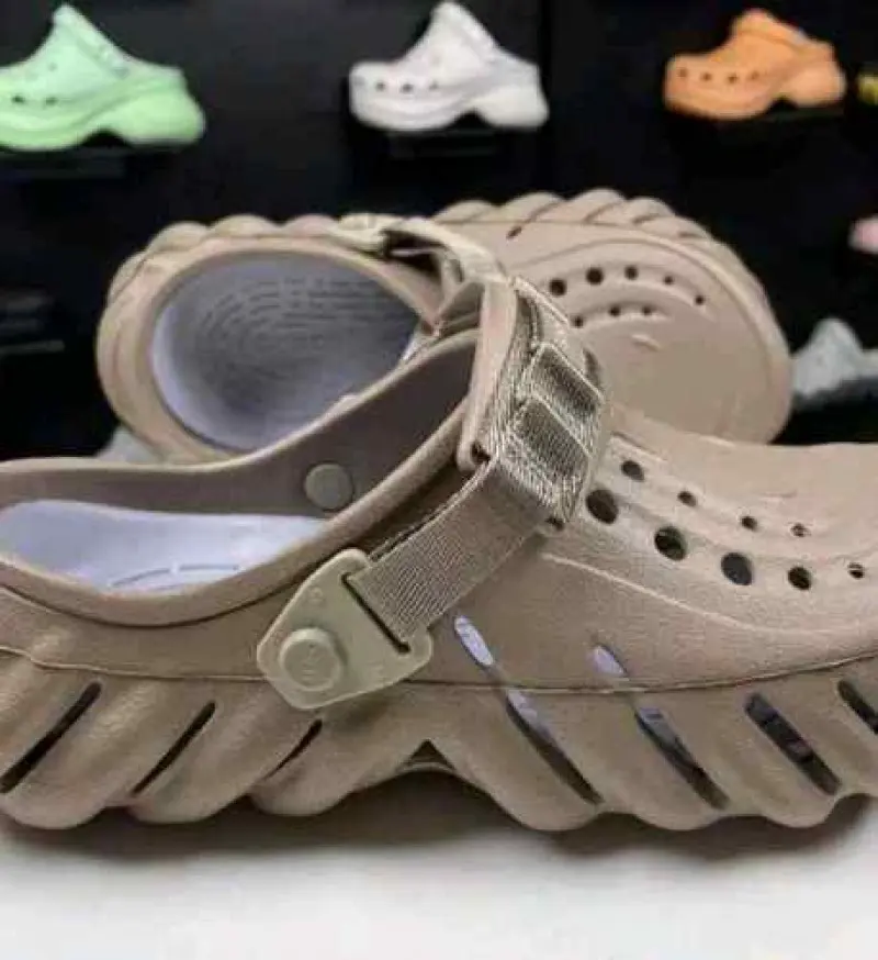 Crocs Echo Clogs (Brown) - Image 2