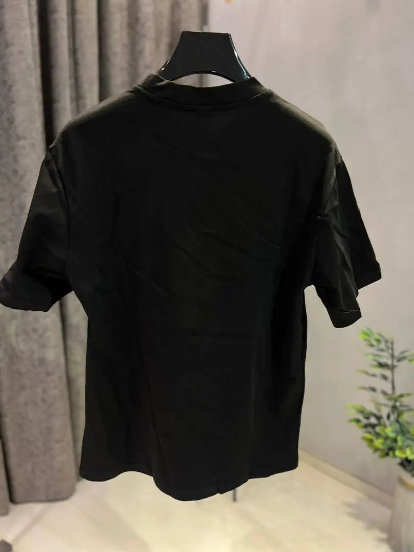 KOREAN IMPORTED HIGH DEMAND ARTICLE T-SHIRT BLACK - Image 5