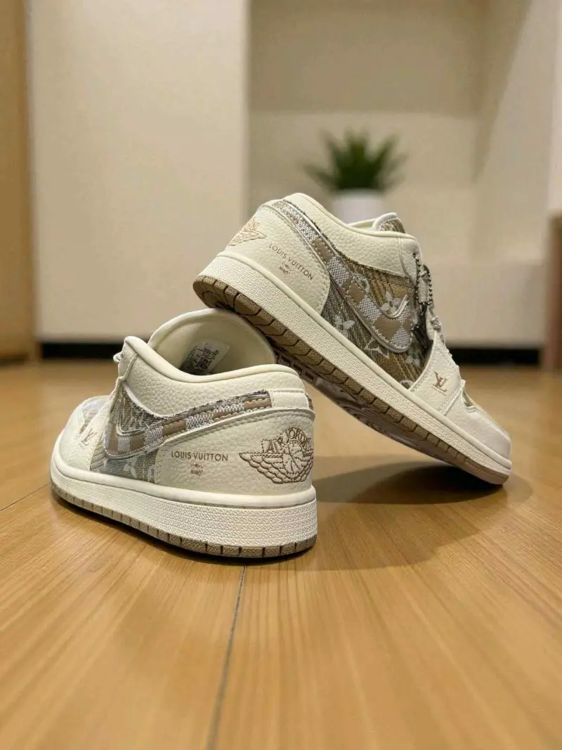 Nike Air jordan 1 low X Loiuss Vuitton Mercy 6013 - Image 4