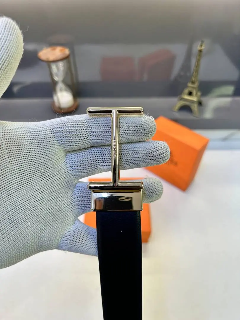 Hermes Gold Black Belt Fa 733 - Image 3