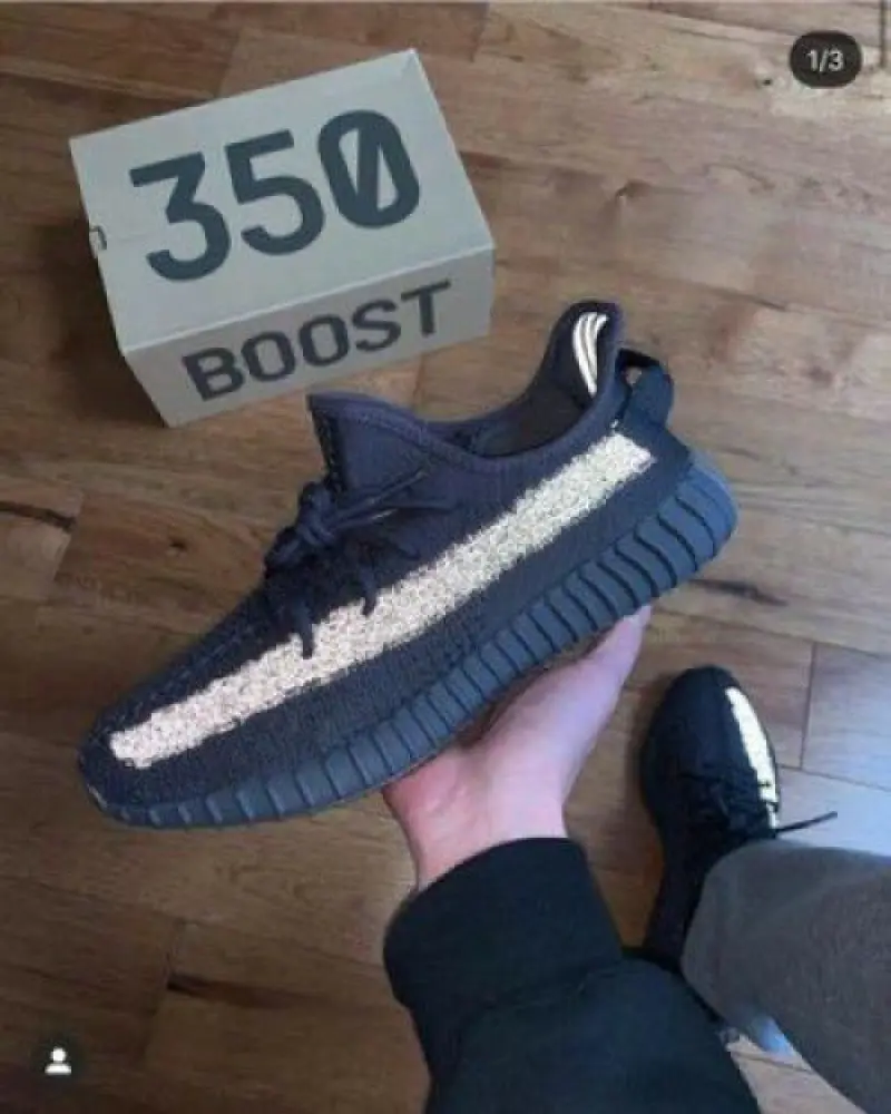 Adidas Yeezy 350 Black Cinder Reflective 487