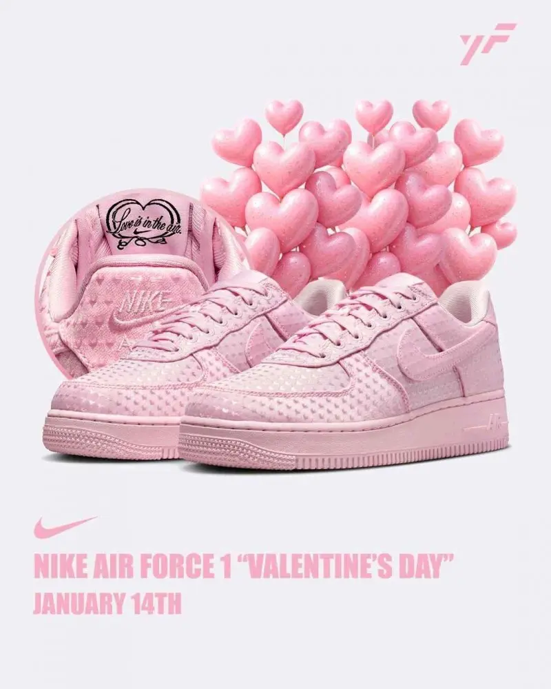 Nike AirForce 1 Low Valentines Day Pink foam - Image 4