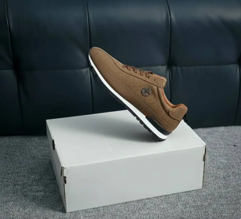 TIMBERLAND TAN BLACK WHITE IMP CASUAL 0033 - Image 5