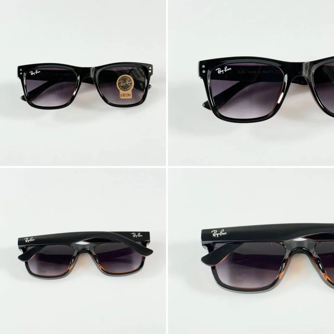 Ray-Ban Reverse 0502 Black Shaded - Image 4