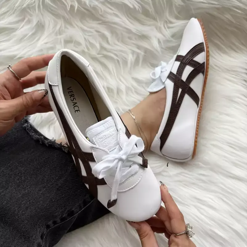Onitsuka TIGER X VERSACCE TAI CHI SAKURA WHITE - Image 6