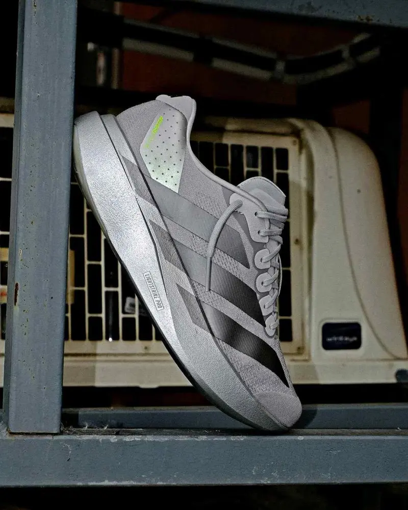 Adidas Adizero Evo SL Silver Metallic 2084 - Image 2