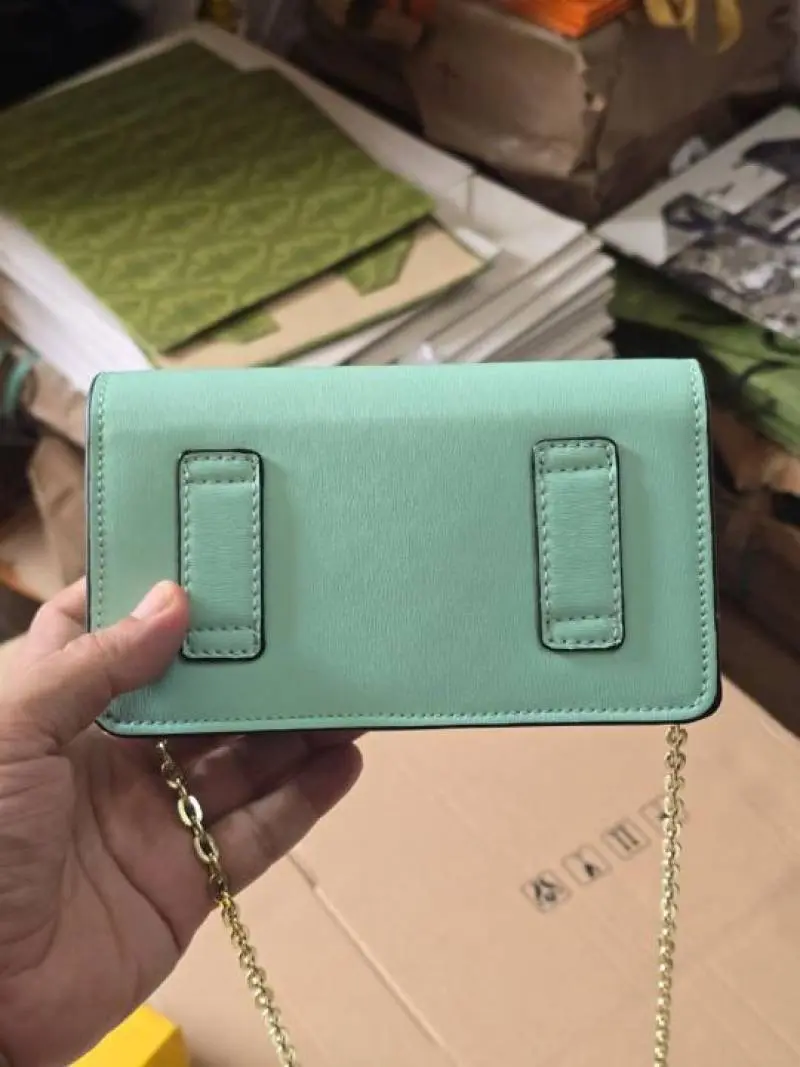 Fenddi Vittelo Cruise 2Way Street Style Sling Waist Bag With OG Box & Dust Bag (Green - 813) - Image 2