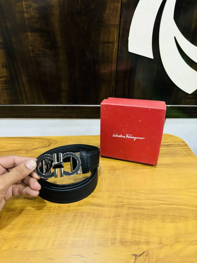17 SF SALVATORE FERAGAMO PREMIUM QUALITY AUTOMATIC LOCK BELT - Image 2