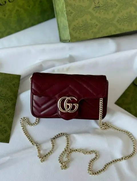 Gucci Marmont Wine With OriginalBox Premium