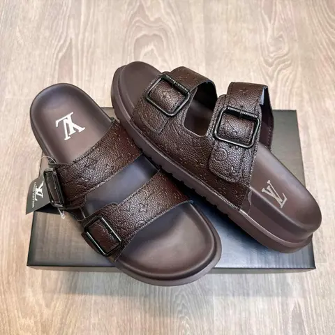 Louis Vuitton Venice Mule Premium Brown Slides