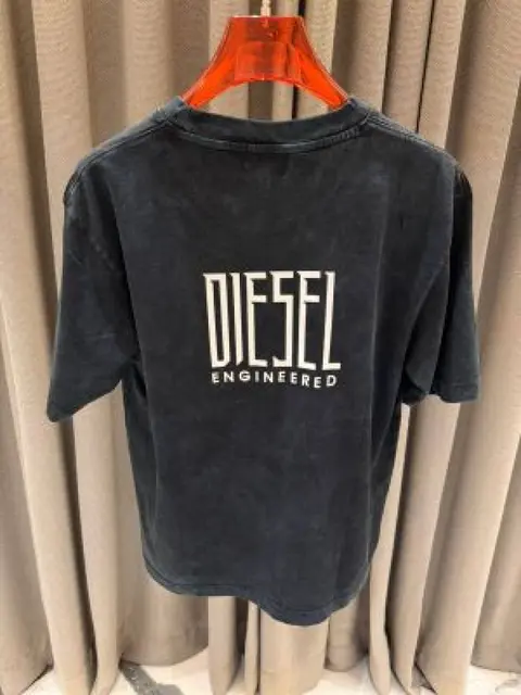 Diesel Round Neck impoted T-shirt Dark Gray
