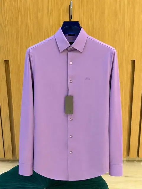Armani Exchange IMPORTED STORE ARTICLE SHIRT LEELAN FABRIC