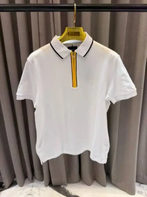 Boss Chest Logo Polo T-shirt White