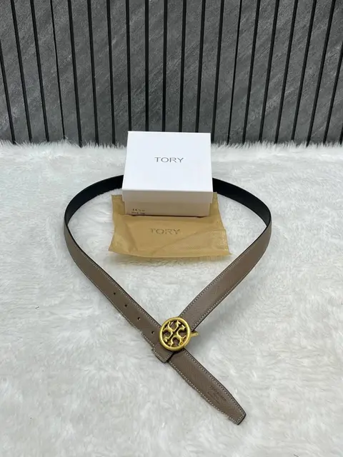 Tory Burcch 119Womans Belt With OriginalBox & DustCover