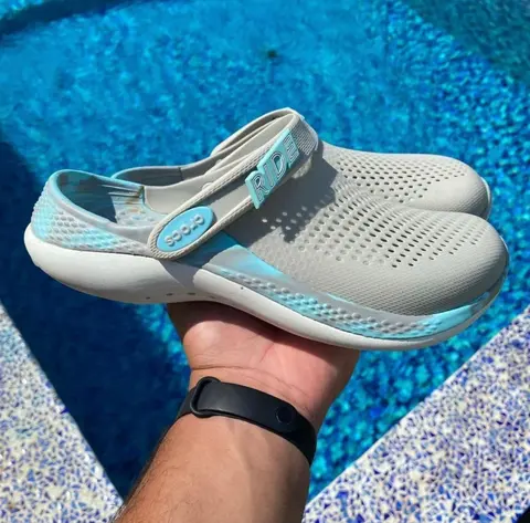Crocs 360 literide aqua grey
