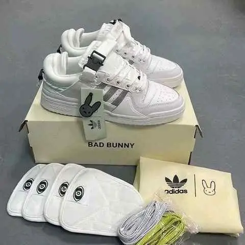 Adidas Forum X Bad Bunny white