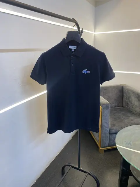 Lacoste Imported quality polo tshirt navy blue sale