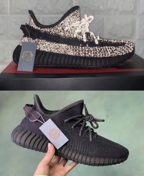 Adidas Yeezy 350 V2 Black Full Reflective Semi UA