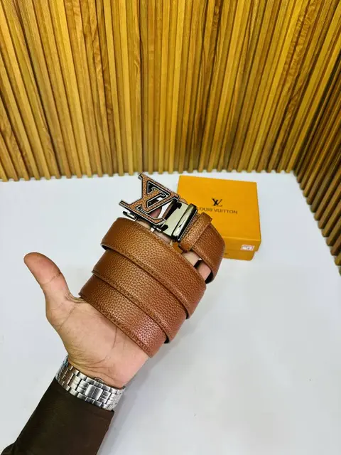 18 LV LOIUS VUTTON PREMIUM QUALITY AUTOMATIC LOCK BELT