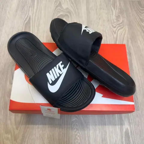 Nike Victori One Black White Flip-Flop