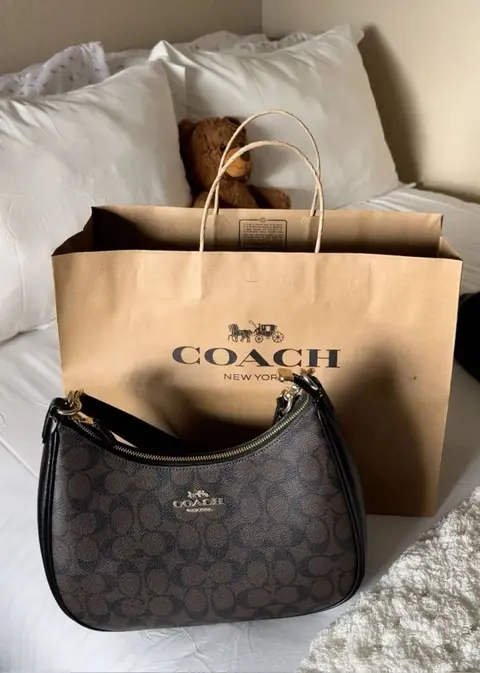 Coach Teri Hobo Large ShoulderBag With OriginalBox DustCover