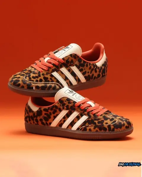 Adidas Samba OG Preloved Red Leopard 1777