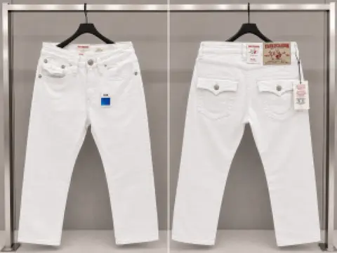 True Religion Imported Milky White Denim