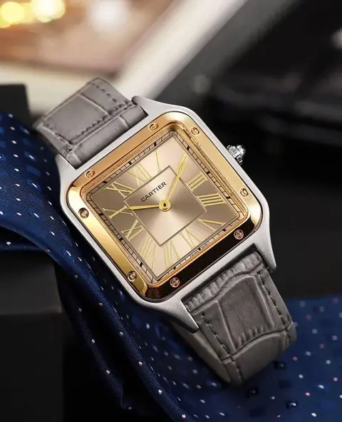 Cartier Tank Quartz Grey Gold - J1091