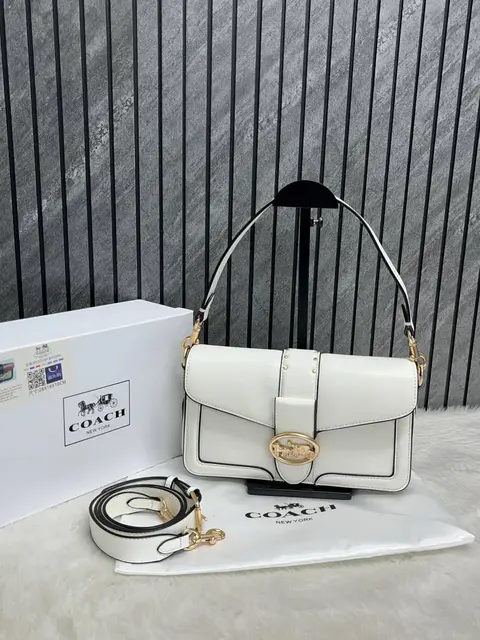 Coach Georgie ShoulderBag With OriginalBox DustCover