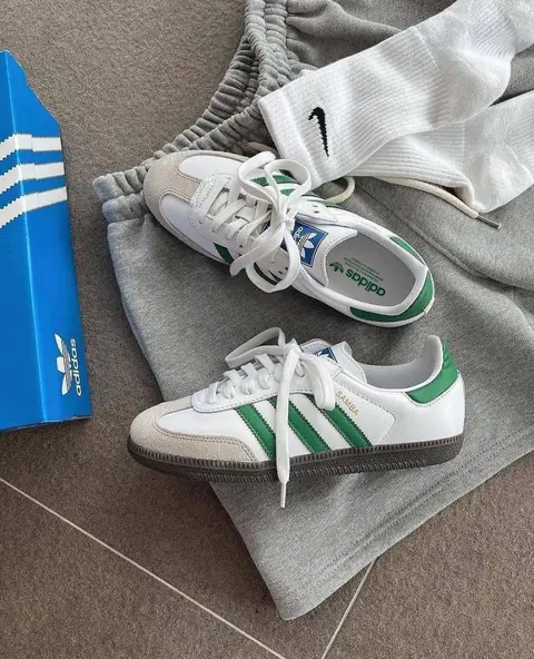 Adidas SAMBA WHITE GREEN 461
