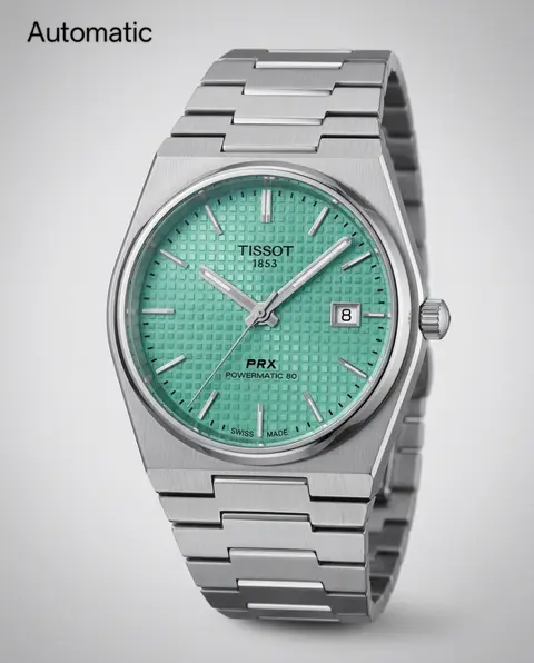 Tissot 1853 Prx Automatic Top Quality Silver-Tiffny