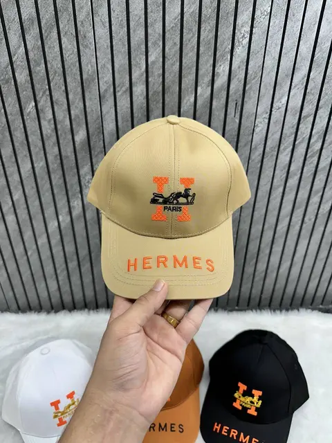 Hermes H Double Logo Sand Premium Unisex Cap