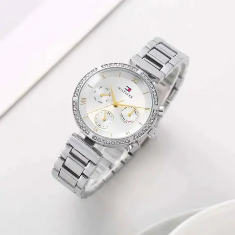 Tommy Hilfigar Emily Silver-White
