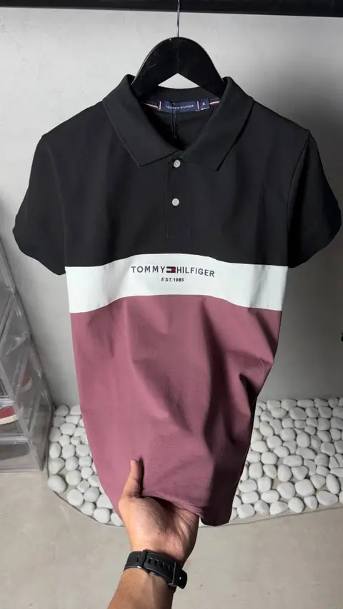 Tommy Hilfigar Premium Polo T-Shirt with OG box Packaging 1396