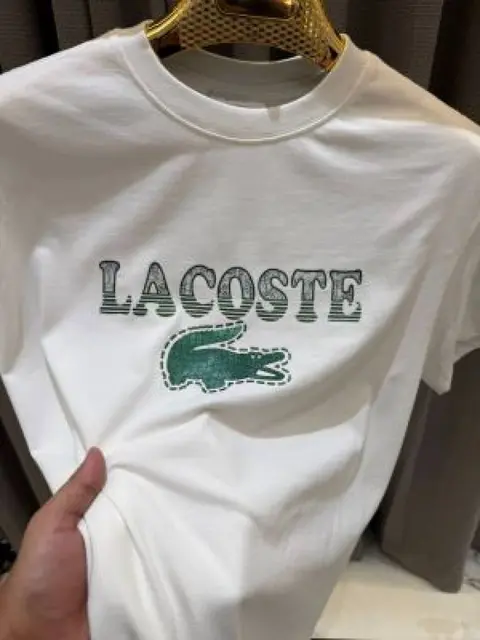 Lacoste imported tshirt white