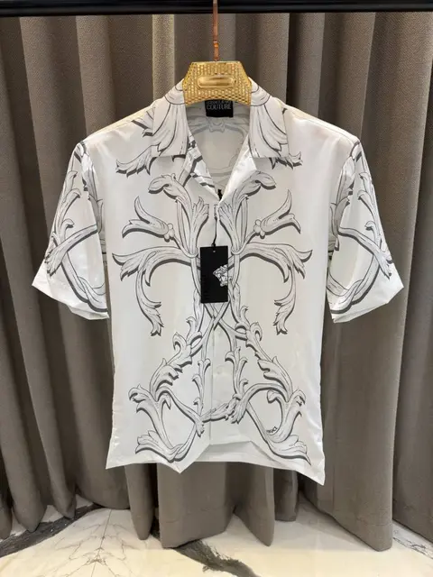 Versace Couture Half Sleeves Box Pack Shirts White