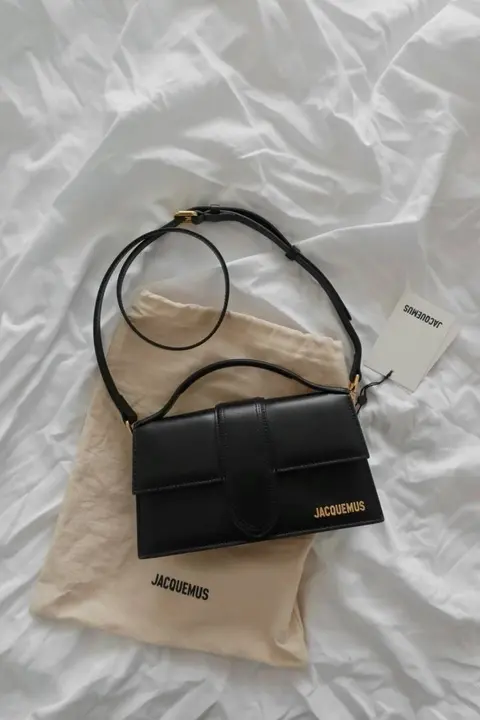 Jacquemus Le Bambino Grand Large Shoulder Bag With Original Box & Dust Cover