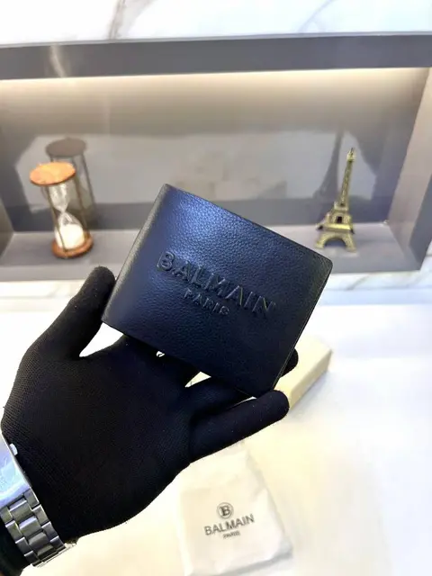 Balmain Paris Black Premium Quality Wallet Fa 765