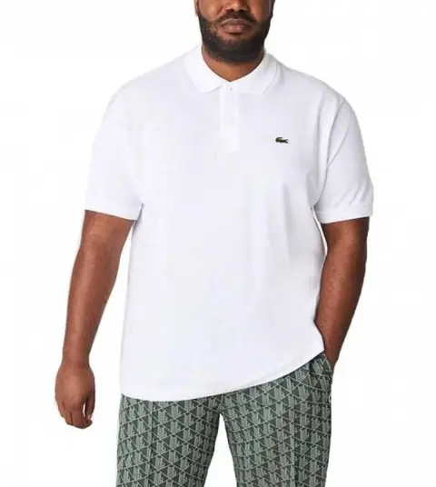 Lacoste Chest Logo Polo T-shirt White