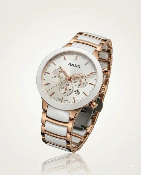 Rado centrix chronograph 2 ton White-copper