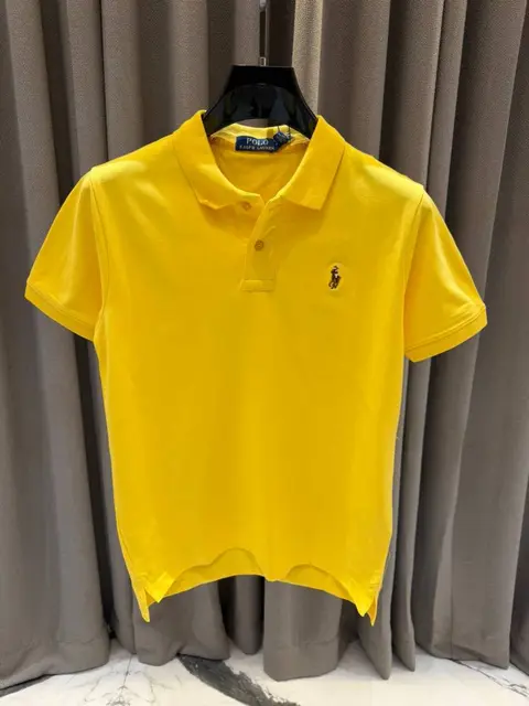 Ralph Lauren Chest Logo Polo T-shirt Yellow