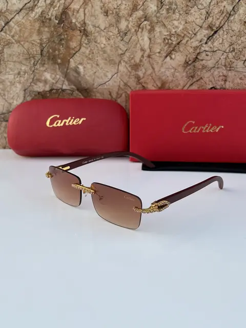 Cartier 90224 gold brown