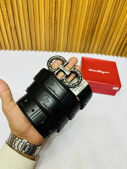 34 SF SALVATORE FERAGAMO PREMIUM QUALITY REVERSIBLE BELT