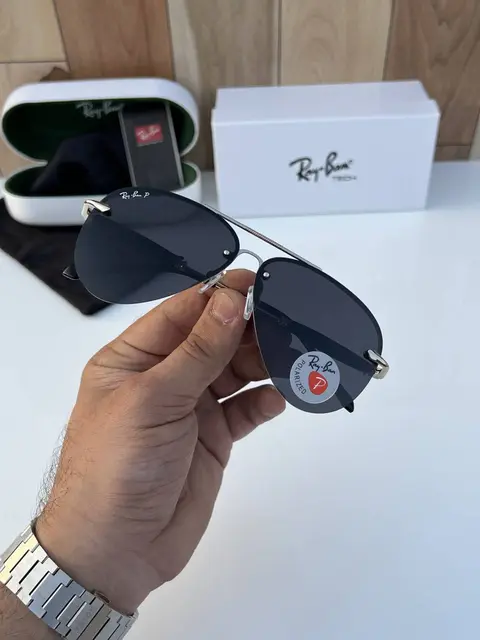 Rey ban 3519 silver black