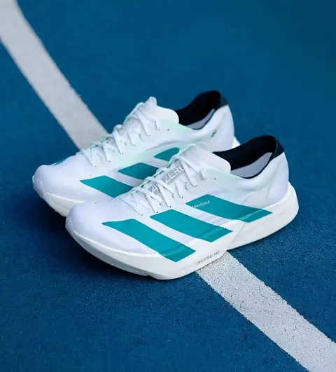 Adidas Adizero EVO SL White Pure Teal 2003