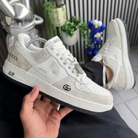 Nike AirForce Low Guchii Print